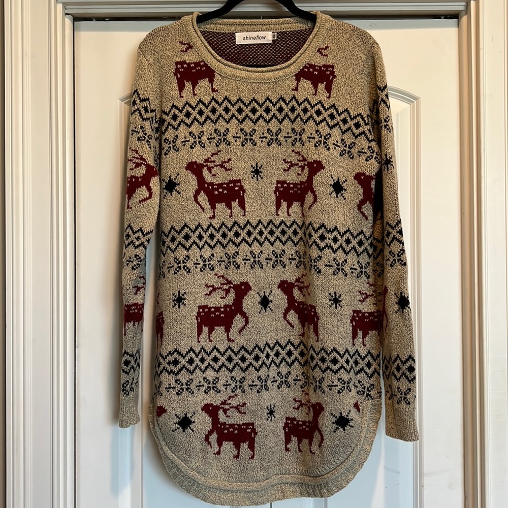 reindeer sweater